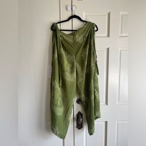 Beachy wide leg swim coverup pants